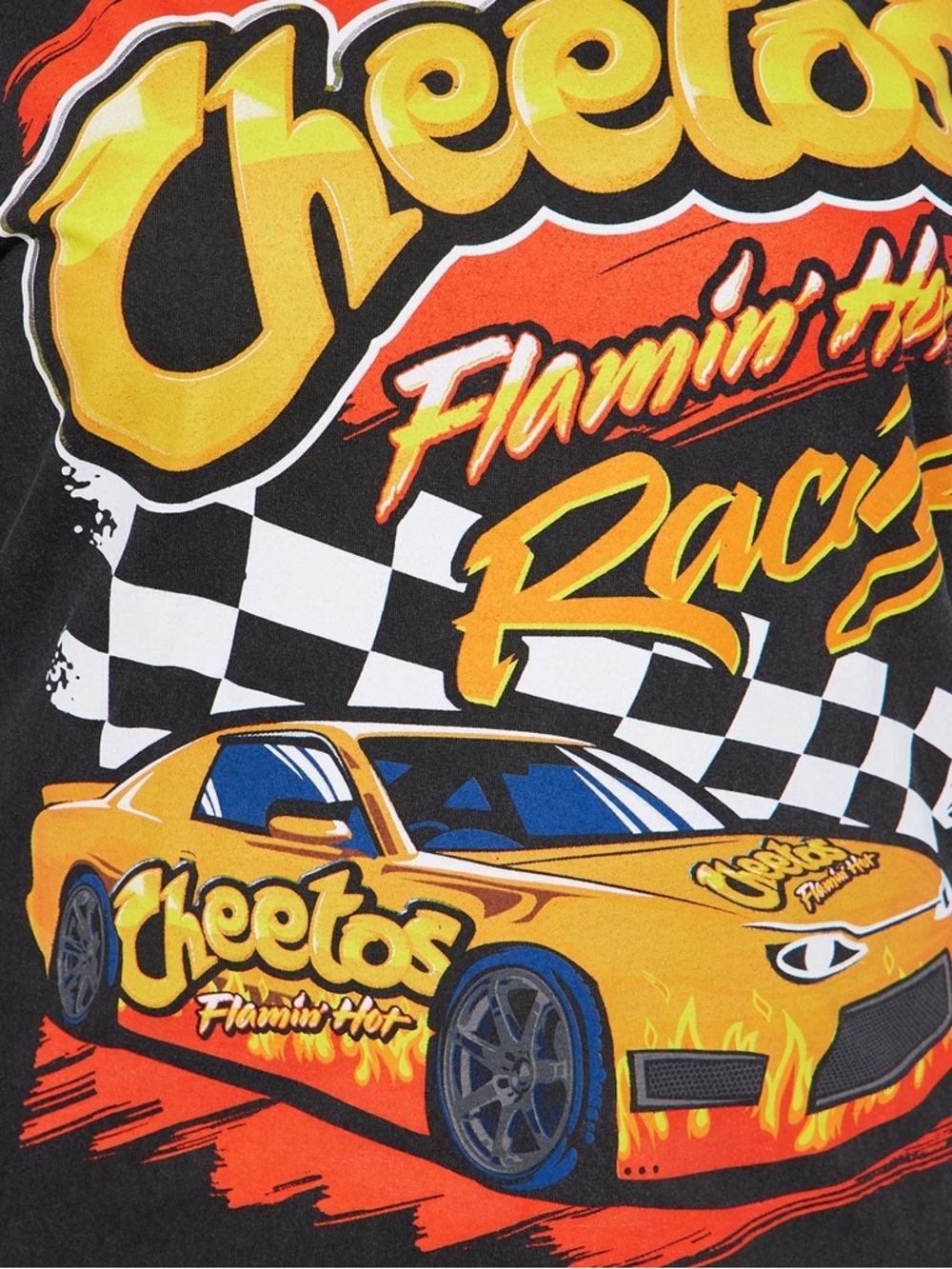 Flamin Hot In These Streets Graphic Tee - S - Picture 5 of 7